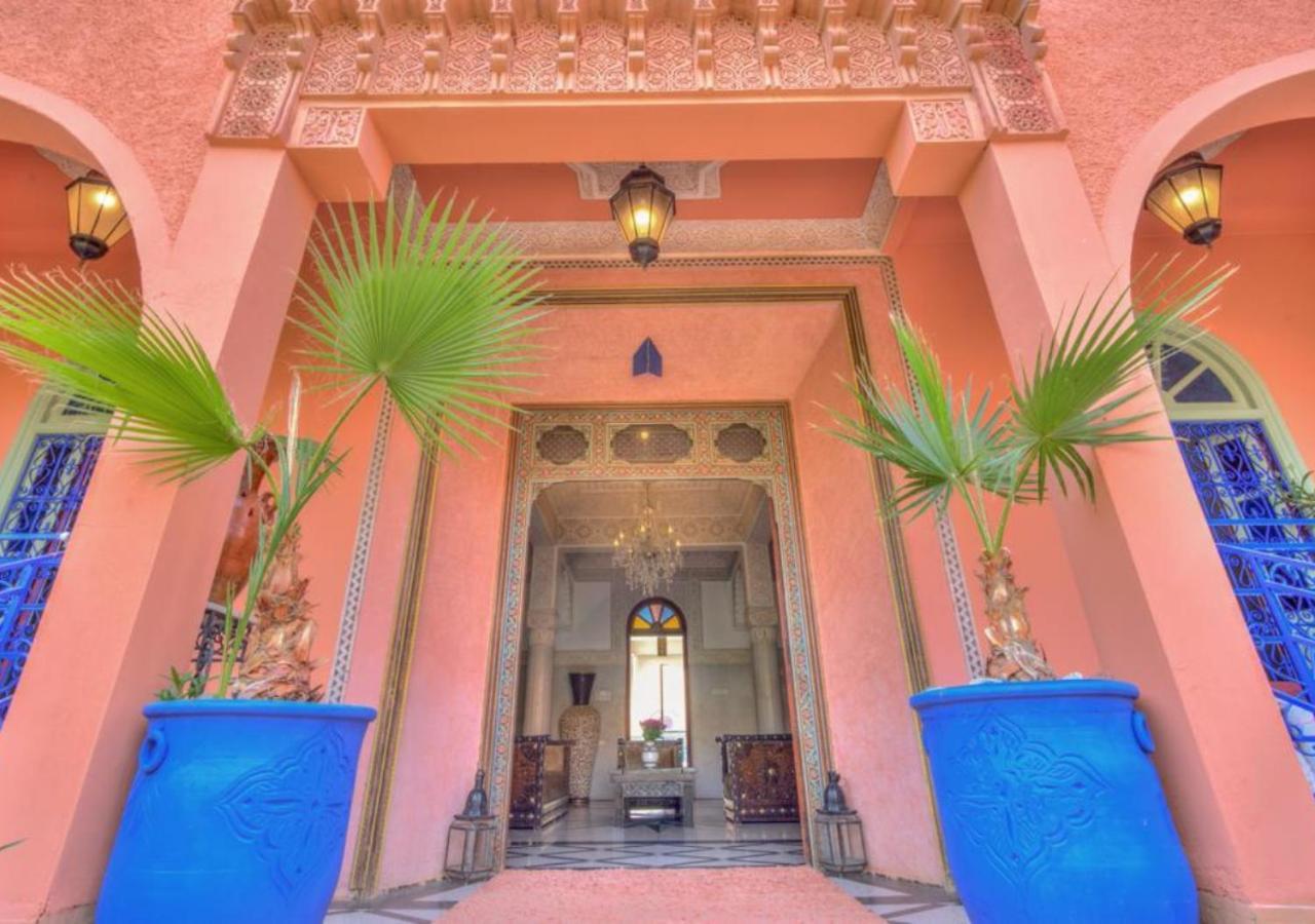 Riad la villa bleue Marrakesh Exterior foto