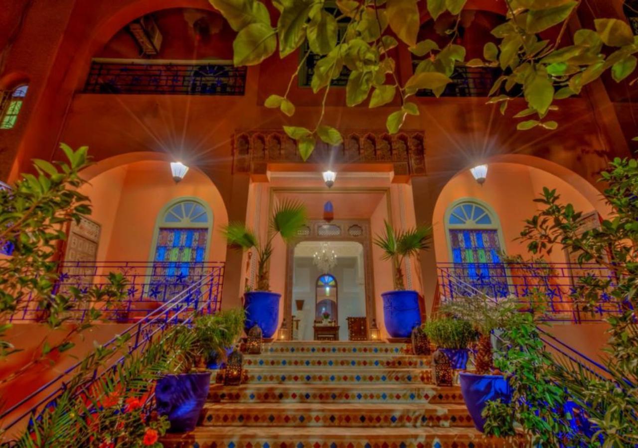 Riad la villa bleue Marrakesh Exterior foto