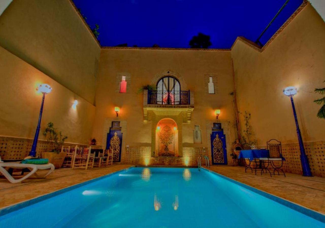 Riad la villa bleue Marrakesh Exterior foto